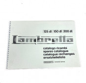 Parts Catalogue Lambretta GP DL