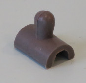 Rubber buffer for inside legshield toolbox door for Lambretta LD
