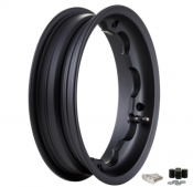 TUBELESS RIM WIDE TYPE 2.5 SIP MATT BLACK FOR LAMBRETTA  