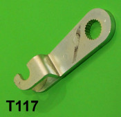 Front brake operating arm on hub Lambretta D/LD150 + LD125 models from 1957 to 1958