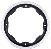 TUBELESS RIM WIDE TYPE 2.5 SIP BLACK POLISHED EDGE FOR TUBELESS RIM WIDE TYPE 2.5 SIP DARK GREY Lambretta LI + TV + SX + Special + DL + Serveta  