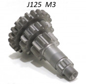 3 speed gearbox cluster  for Lambretta M3 J125