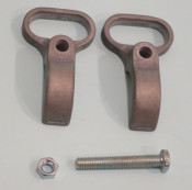 Clamp guide for gearchange and rear brake cables (under footboards) for Lambretta LD '57