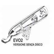 VEGA - LUI 75 EVO2 exhaust- VERSION WITHOUT INTERNAL PRE FINAL DISC EXHAUST MUFFLER