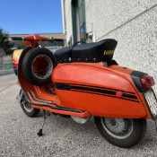 SIL Lambretta complete seat and catch.