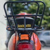 SIL Lambretta complete seat and catch.