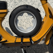 Lambretta Lui in-line spare wheel holder