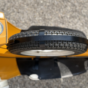 Lambretta Lui in-line spare wheel holder