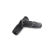 Scootopia black handlebar grips Lambretta GP/DL + LUI + Serveta