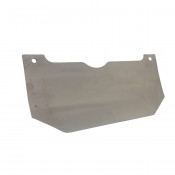 Stand splash plate stainless steel by MB for Lambretta LI S3 + TV3 + SX + Special + GP/DL