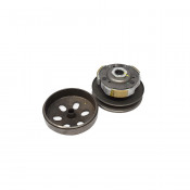 Complete rear pulley system with clutch and bell for Lambretta V - Special