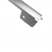 Grey right decorative strip for New Lambretta V-Special legshield 