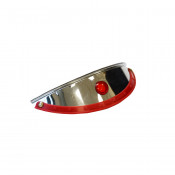 Original Biemme headlight peak for Lambretta or Vespa models
