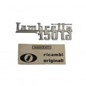 Original Innocenti NOS Lambretta LD150 legshield badge