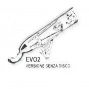 LAMBRETTA LUI 50 EXHAUST - EVO2 - VERSION WITHOUT INTERNAL PRE FINAL DISC EXHAUST MUFFLER