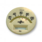 100 Kmh speedo face Lambretta S3 150cc