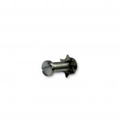 Lambretta Headset (handlebar) lever pivot bolt, 7mm standard, with star washer, special nut, stainless steel, MB