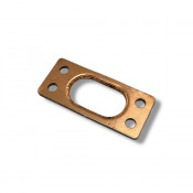Gasket Lambretta exhaust, big bore, Oval type, fibre copper sandwich type, Race-Tour MB