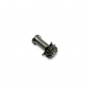 Lambretta Headset (handlebar) lever pivot bolt, 7mm standard, with star washer, special nut, stainless steel, MB