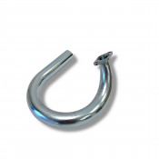 Chromed exhaust tube U bend Lambretta LI S3 + TV3 + Special + SX + DL / GP