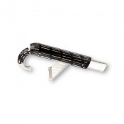 LAMBRETTA LUI 50 EXHAUST - EVO2 - VERSION WITHOUT INTERNAL PRE FINAL DISC EXHAUST MUFFLER