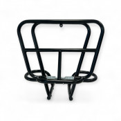 Newly-made “ Two - Four” 70’s type rear rack and spare wheel carrier suitable for any Innocenti Lambretta S3 model LI-TV-SX-GP-Serveta.