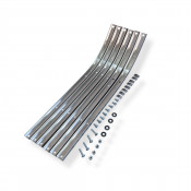 Floorboard alloy runner kit Lambretta LI S1/S2 150cc + TV2
