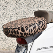 RLC leopard with black piping 10" spare wheel cover with pocket 