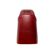 RLC Racing Line bolt-on seat Lambretta S3 + TV3 + Special + SX + GP + Serveta Red with yellow stitching.