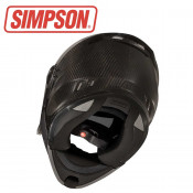 Simpson Darksome Carbon Modular Helmet Black