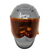 Simpson Grey Speed Helmet 'Special Edition'