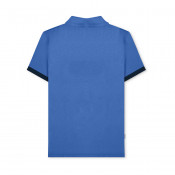 Lambretta Vintage Panel Polo Dark Blue(Navy/Ashley Blue)