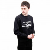 Lambretta Crew Neck Sweat Black