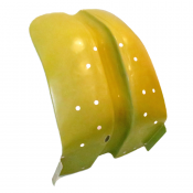 Fibreglass front legshields for Lambretta S3 LI SX TV GT Special 