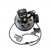 CP CasaDisc hydraulic front brake hub with Caliper - BLACK -