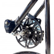 CP CasaDisc hydraulic front brake hub with Caliper - BLACK -