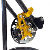 CP CasaDisc hydraulic front brake hub with Caliper - GOLD -
