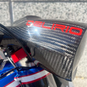 Racing handlebar Carbon Fiber cover