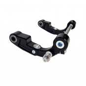 Pair of adjustable CNC fork links by Casa Performance for Lambretta 