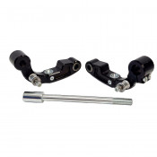 Pair of adjustable CNC fork links by Casa Performance for Lambretta 