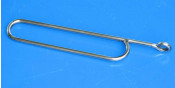 Reverse pull front cable guide 
