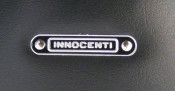 Blue seat cover Lambretta J50 from mid 1966 to 1968
