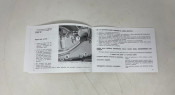 Lambretta J50 Special owners manual