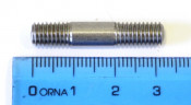 6mm engine sidecasing stud (zinc plated) Lambretta LI + TV2/3 + SX + Special + DL + J + Lui