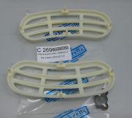 Griglie in plastica cofani laterali Lambretta LD