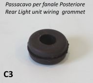 Passacavo impianto elettrico fanale posteriore Lambretta LI S1/S2 + TV1 + TV2