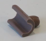 Rubber buffer for inside legshield toolbox door for Lambretta LD