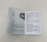 Owners manual Lambretta LI150 S3