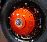 Kit Casa Performance bloccaggio dado mozzo posteriore Lambretta S1 + S2 + TV2 + S3 + TV3 + Special + SX + DL + Serveta