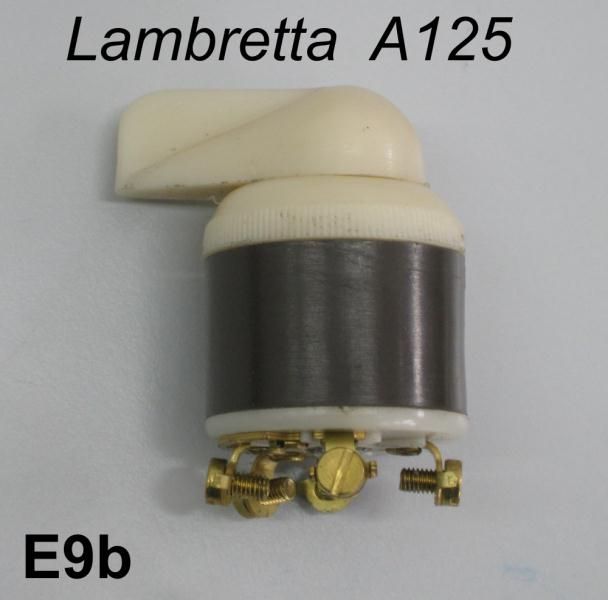 Light switch Lambretta A  (2nd + 3rd. Vers.) + Lambretta B (1rst version)